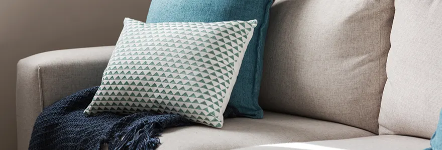 les coussins parfaits pour votre canape ou votre lit